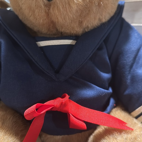 The Vermont Company Navy Teddy Bear - Picture 3 of 7